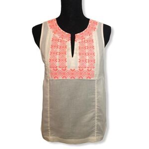 Old Navy Embroidered Cotton Tank Size Small